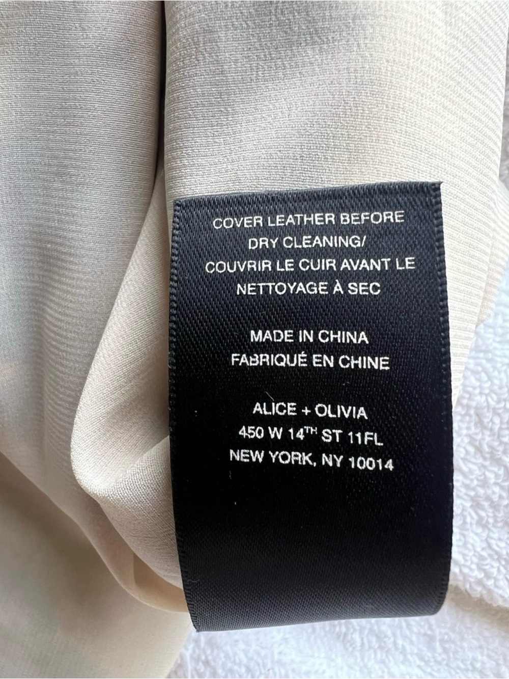 Alice + Olivia Guenda floral-print silk-satin tank top Size S - Picture 7 of 8